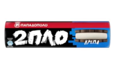 Keks Punjen sa 48% Kremom Ukusa Vanile 230 g Papadopoulos