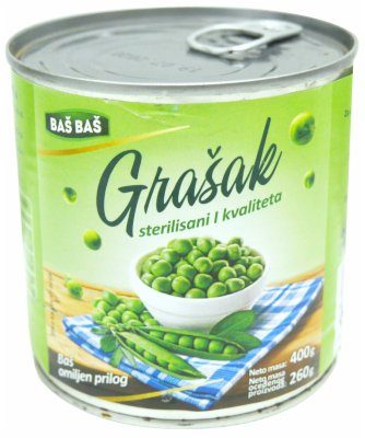 GRAŠAK BAŠ BAŠ 400G LIM.