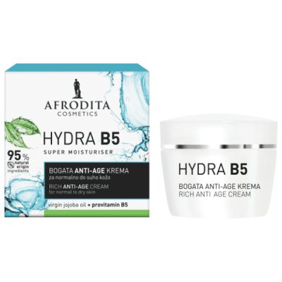 KREMA ZA LICE HYDRA B5 RICH ANTI AGE AFRODITA 50ML