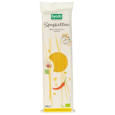 ŠPAGETE ORG DURUM PŠEN 500G BYODO
