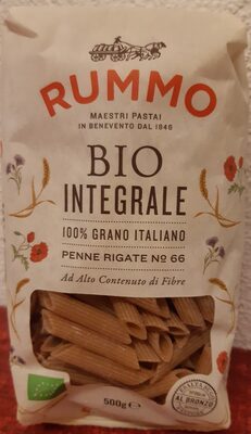 TESTENINA ORGANSKA PENNE RIGATE INTEG. RUMMO 500G