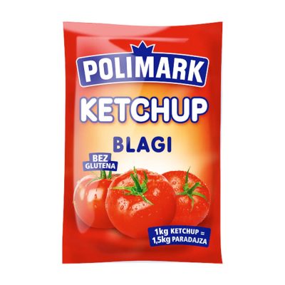 Kečap blagi kesa 45g Polimark