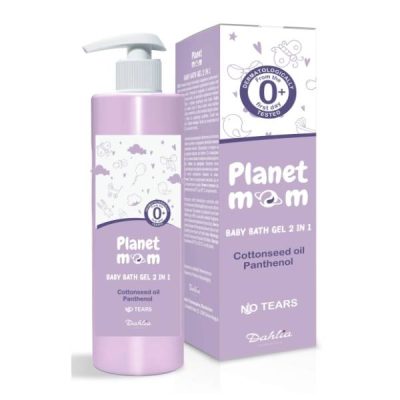 Planet mom baby 2u1 kupka/šampon 400ml
