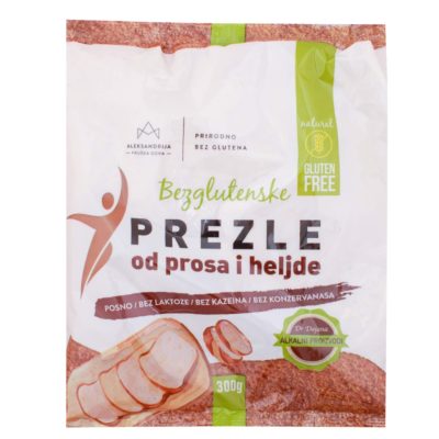 PREZLE BEZ GLUTENA OD PROSA I HELJDE IN 300G