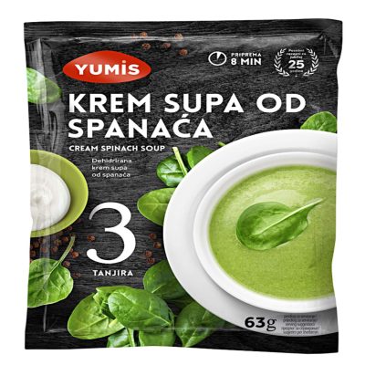 KREM SUPA OD SPANACA 63g YUMIS