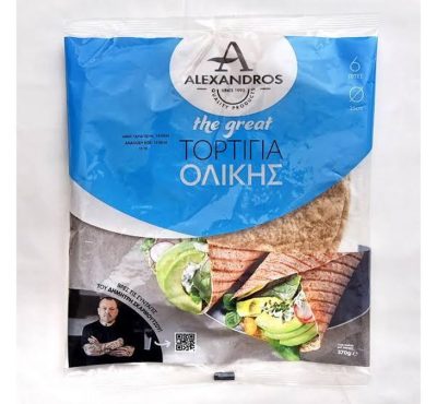 Tortilja Celo Zrno Pšenice 390 g Aly
