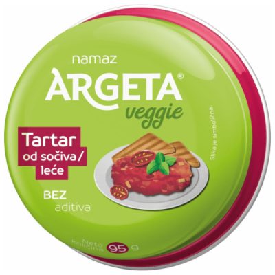 NAMAZ VEGGIE TARTAR OD SOČIVA ARGETA 95G