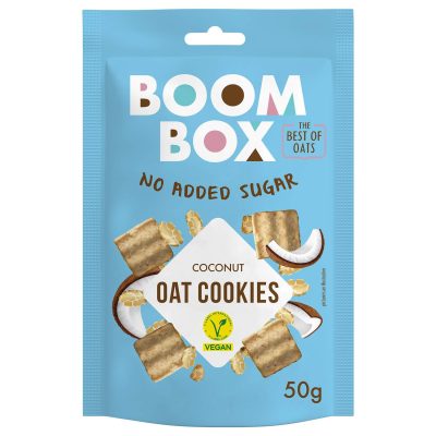 *Keks bez dodatog secera BOOM BOX kokos 50g 14