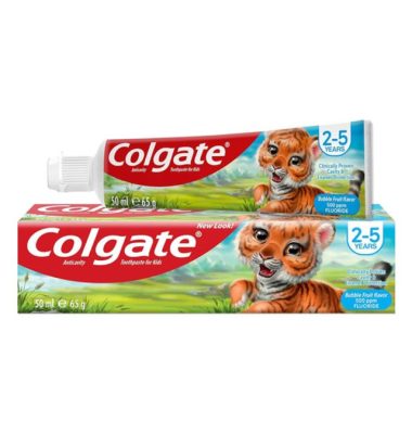 Pasta za zube decija COLGATE bubble fruit 50ml smiles 2-5 12