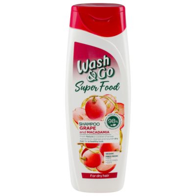 WASH&GO SUPERFOOD PAPAYA 400ml