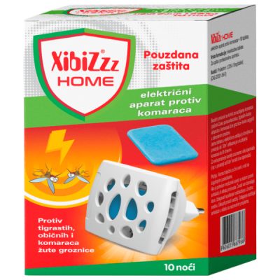 XIBIZ HOME APARAT ZA KOMARCE +10 TABLETA