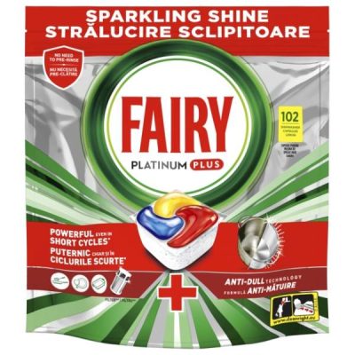 Tablete za masinsko pranje posudja FAIRY 102/1 Platinum+