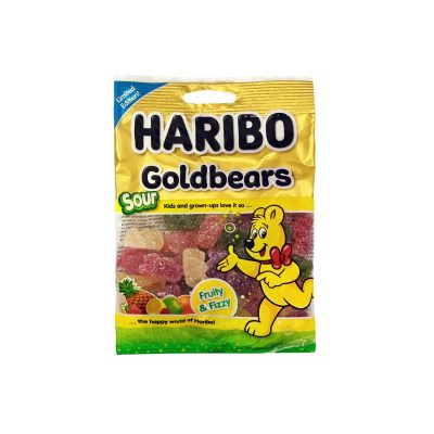 BOMBONE GUMENE GOLDBEARS SOUR HARIBO 100G