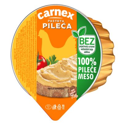 PAŠTETA PILEĆA CARNEX 75G