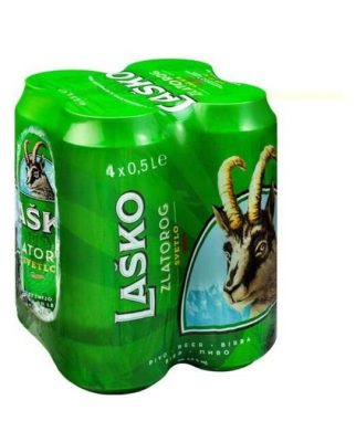 PIVO LAŠKO FOURPACK 4X0,5L CAN