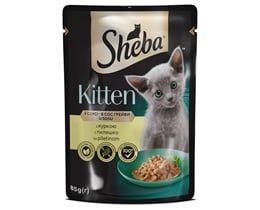 HRANA ZA MAČKE PILETINA U SOSU SHEBA 85G