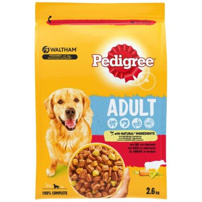 HRANA ZA PSE BRIKETI GOVED.I POVRĆE PEDIGREE 2.6KG