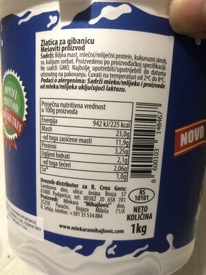 Zlatica za gibanicu, 1kg