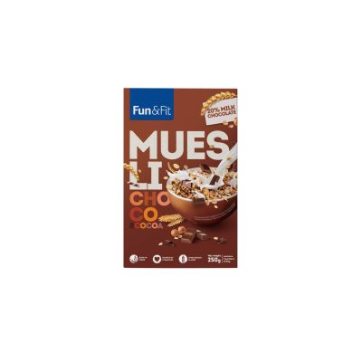 MUSLI ČOKO&KAKAO FUN&FIT 250G