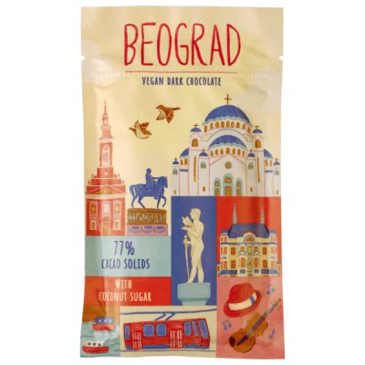 Chocollama BEOGRAD VEGAN DARK CHOCO.100g