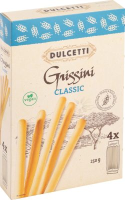 GRISINE CLASSIC 250G DULCETTI