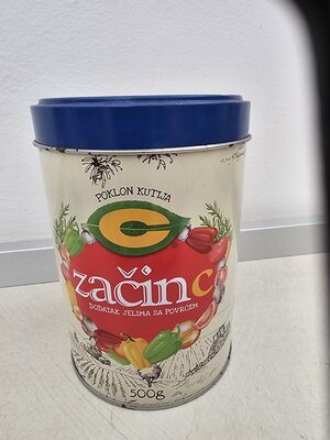 ZACIN C 500G+POKLON KUTIJA
