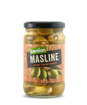 MASLINE ZELENE SA BADEMOM BENLIAN FOOD 360G