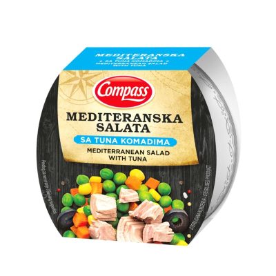 TUNA SALATA MEDITERANA COMPASS 160G