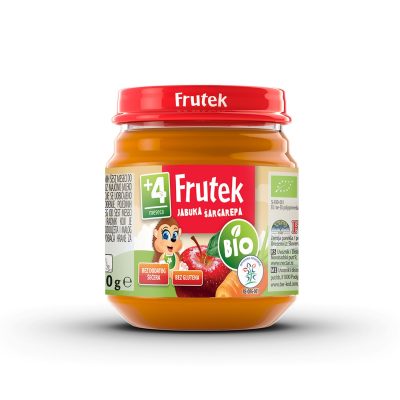 Bebi Kasica Frutek BIO Jabuka Sargarepa 120 g
