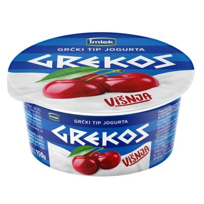 JOGURT GRČKI GREKOS VIŠNJA 150G