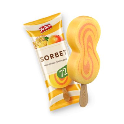 SLADOLED ŠTAPIĆ SORBET MANGO MARAKUJA FRIKOM 85ML