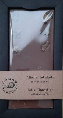 Čokolada Mlečn Crn Tartuf 100 g Dam