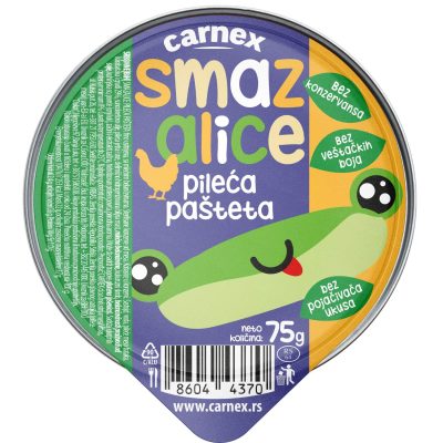 CARNEX SMAZALICE PILECA PASTETA 75GR