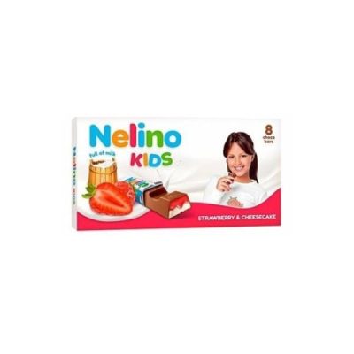 Čokolada Nelino Kids 100 g Strawberry&Cheesecake Nelly