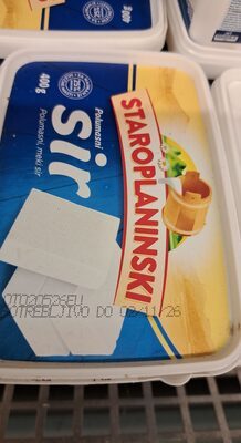 SIR STAROPLANINSKI POLUMASNI 25%MM 400GR