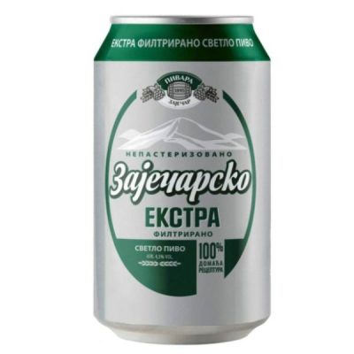 PIVO ZAJECARSKO EKSTRA FILTRIRANO LIM 0,33L