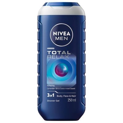 NIVEA MEN tuš/gel TOTAL RELAX 250ml