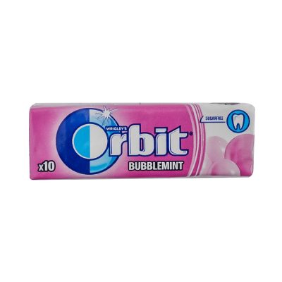 Žvake Bubblemint Orbit 14 g