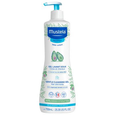 Mustela blagi gel za kupanje 750ml