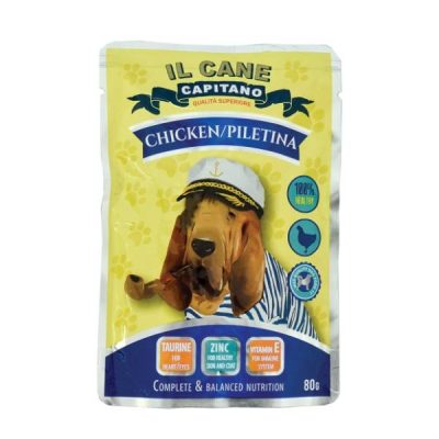 HRANA ZA PSE PILETINA IL CAPITANO 80G