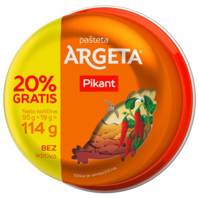PIKANT PASTETA 114g