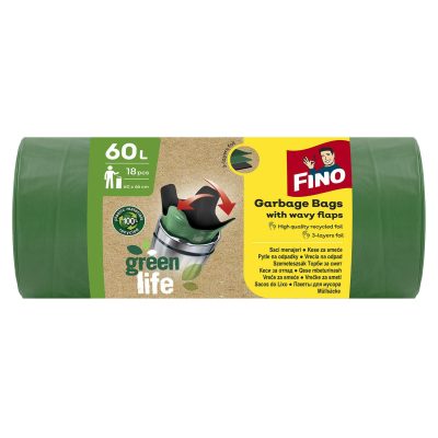 KESE ZA SMEĆE EASY PACK GREEN LIFE 60L FINO 18/1