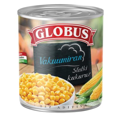 KUKURUZ ŠEĆERAC GLOBUS 340G LIM .