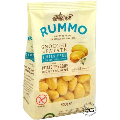 Testenina Gnocchi NJOKE bez glutena 0500 Rummo