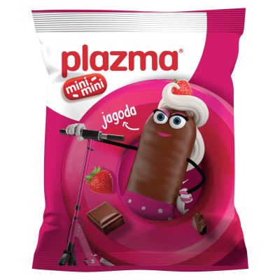 Keks Mini Mini Plazma Čoko&Jagoda Milkshake 45 g