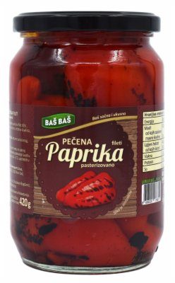 PAPRIKA FILETI PEČENA BAŠ BAŠ 680G