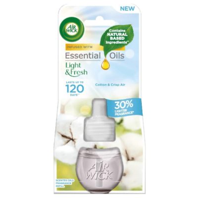 AIR WICK REFIL ZA EL.KOMPLET 19ML COTON&CRISP AIR