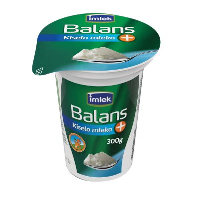 KISELO MLEKO BALANS 2,8%MM 300G ČAŠA