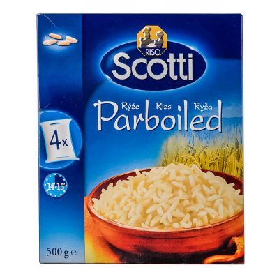 PIRINAČ PARBOILED RISO SCOTTI 4X125G