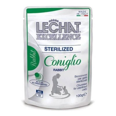 HRANA ZA MAČKE MGL LECHAT EXC SOS STERILISANE MAČKE ZEC 100G